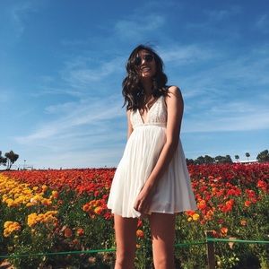 White Romper from Kimchi Blue